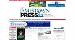 Desktop Screenshot of jamestownpress.com